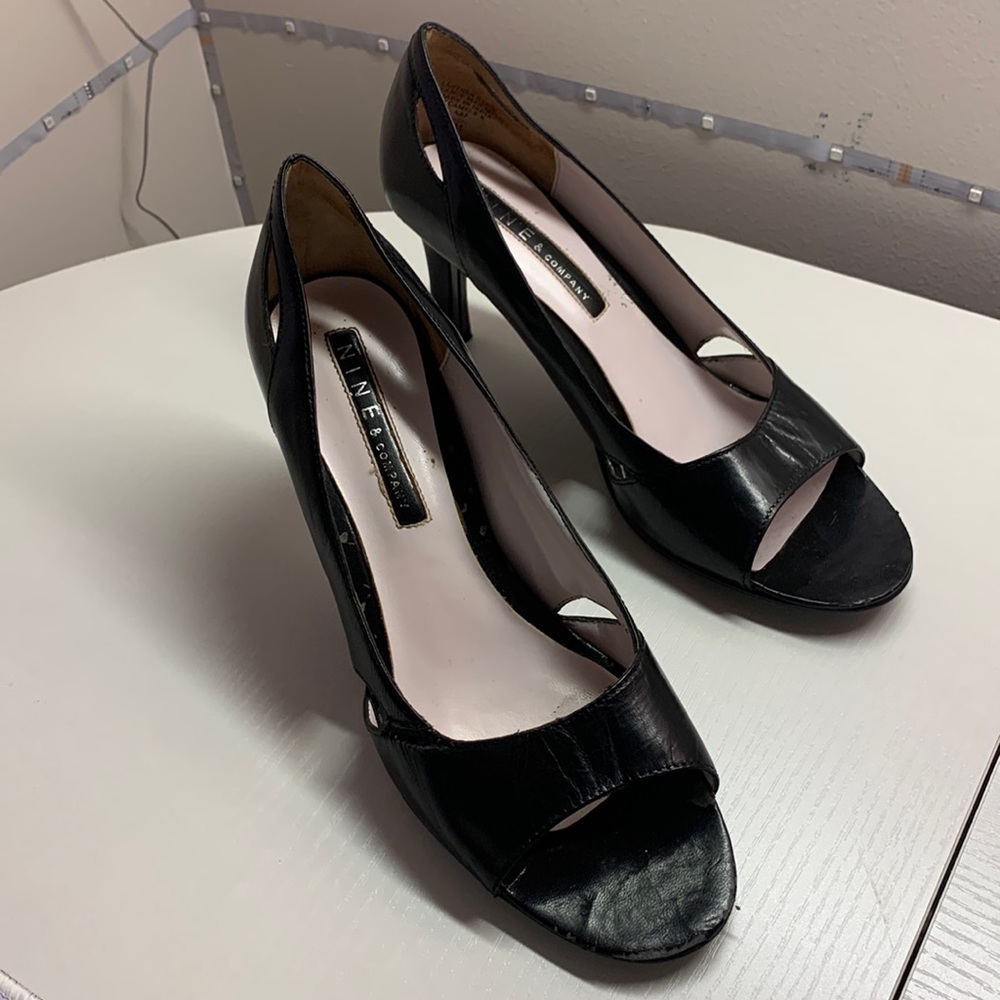 Black heels